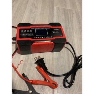 Battery Charger 10-Amp 12V and 24V Fully-Automatic Smart Car Battery Charger